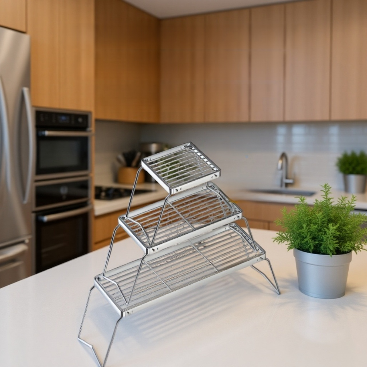 접이식 스테인리스 스틸 야외 휴대용 그릴