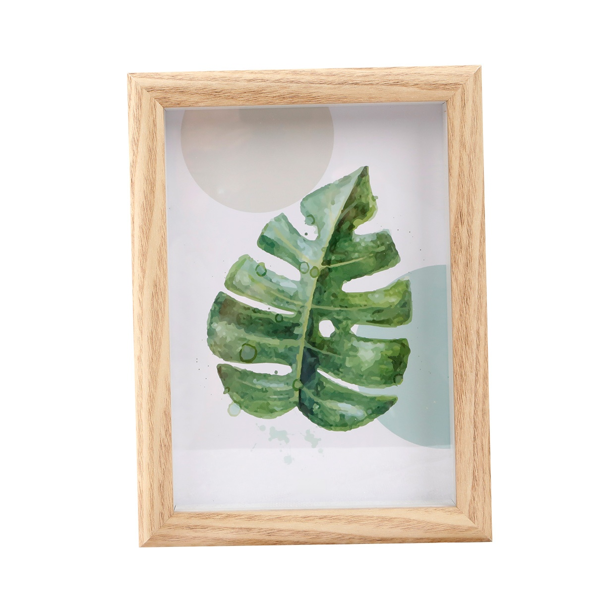 Marco de madera hueco tridimensional minimalista