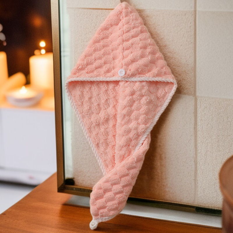 منشفة شعر فائقة الامتصاص