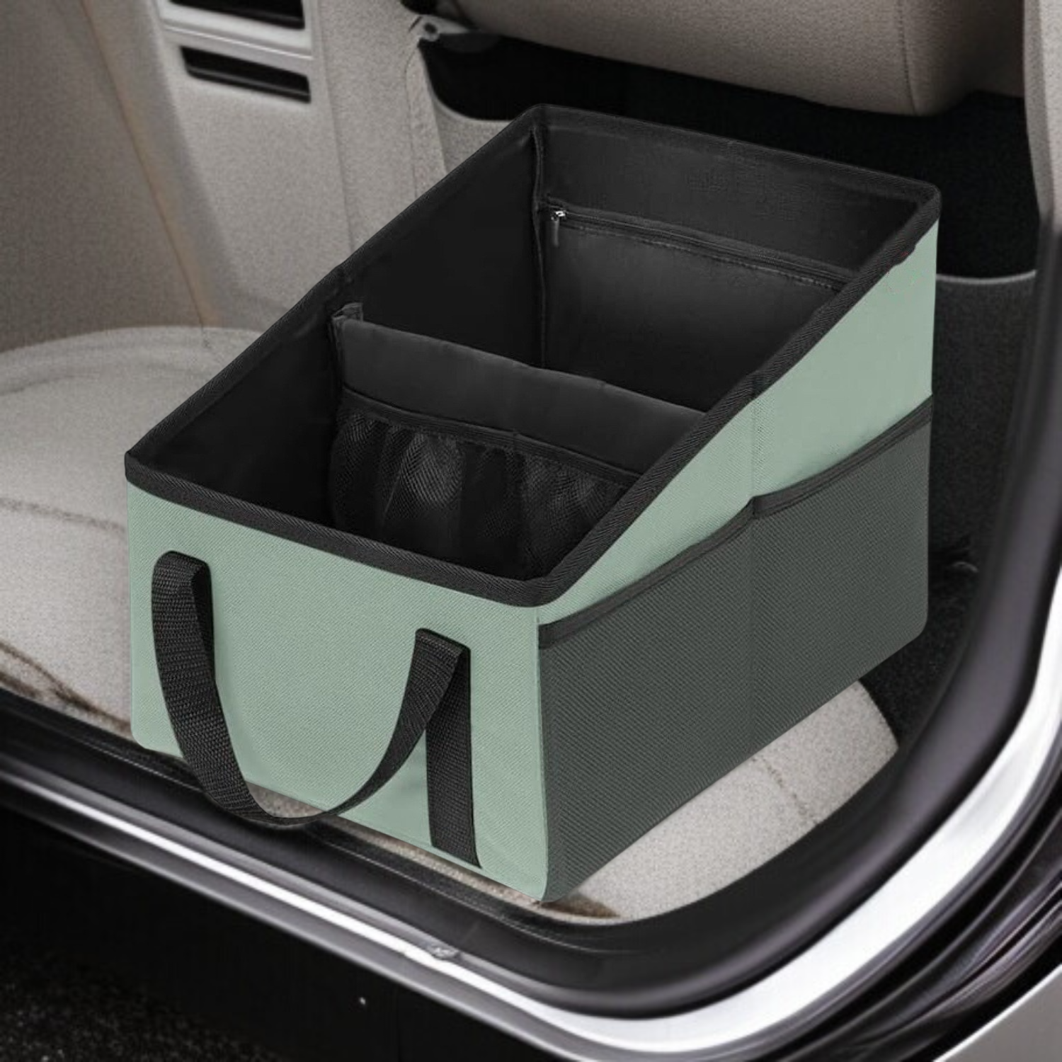 車のトランクオーガナイザー収納ボックス車のトランク収納ボックス折りたたみ式マルチコンパートメント収納ボックス