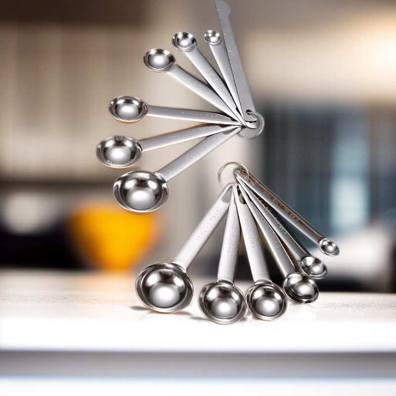  스테인리스 계량스푼 6종 세트