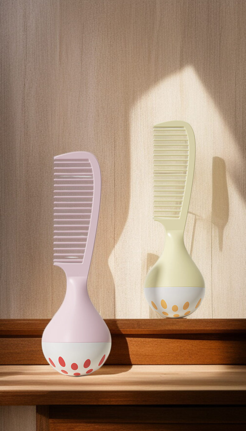 男女皆適用蓬鬆顱頂梳子