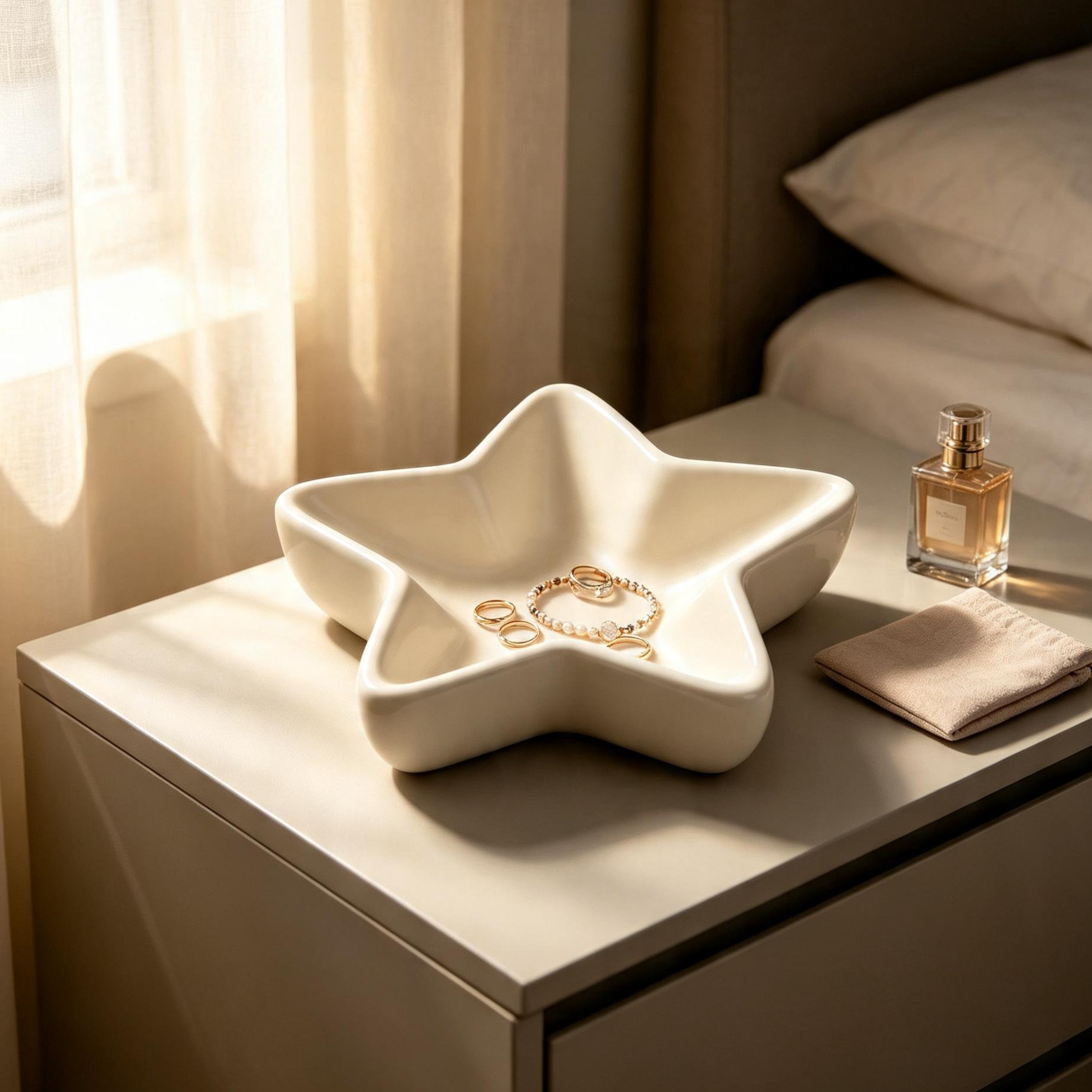 Star-Shaped Ornament Tray