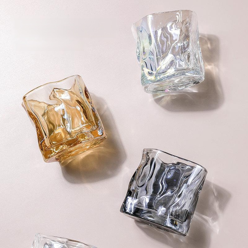 Creative Twisted Cold Water Glass Cup