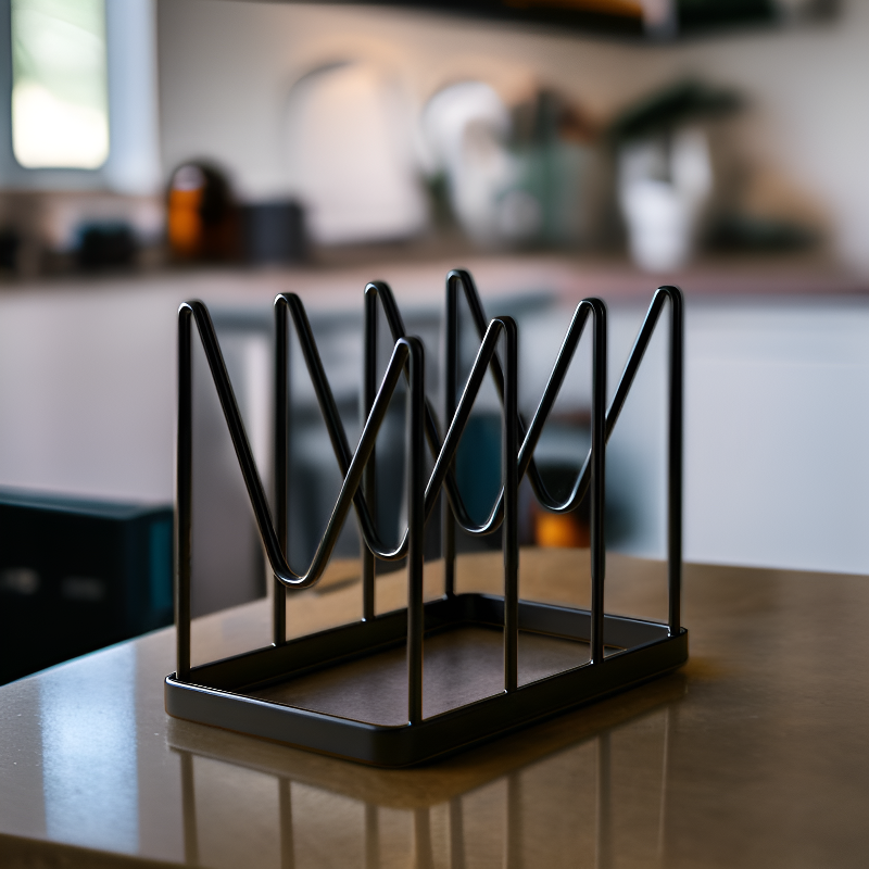 주방 수납 선반, 다단 냄비 뚜껑 선반