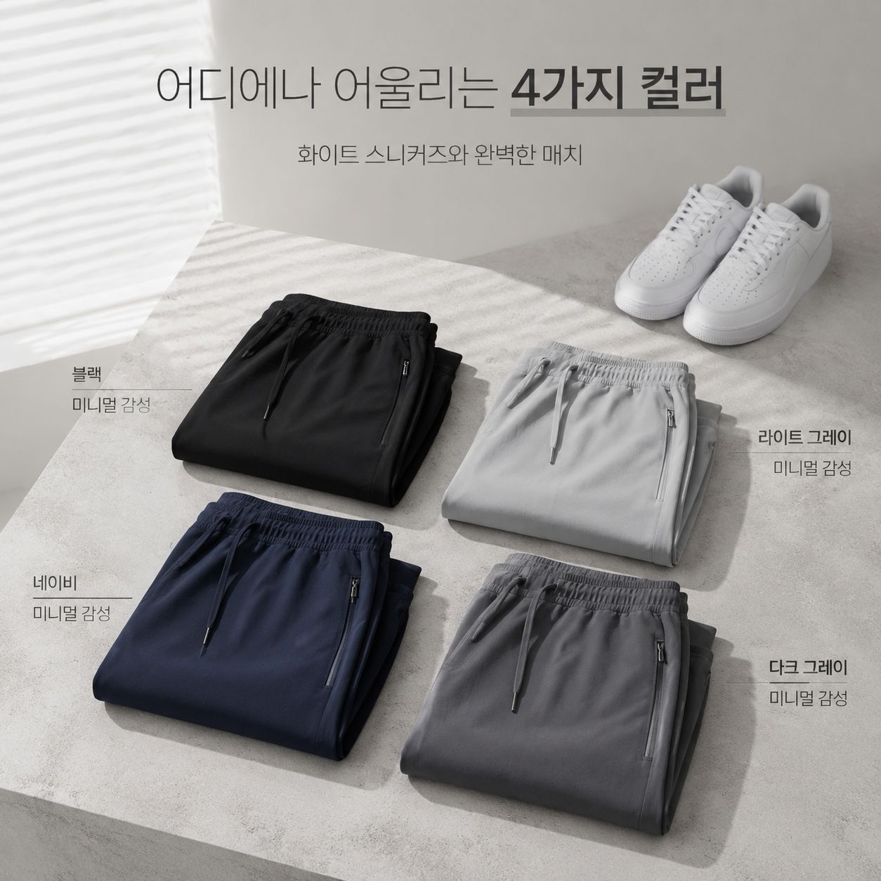 남성 7부 바지 여름 쿨링 스포츠 반바지