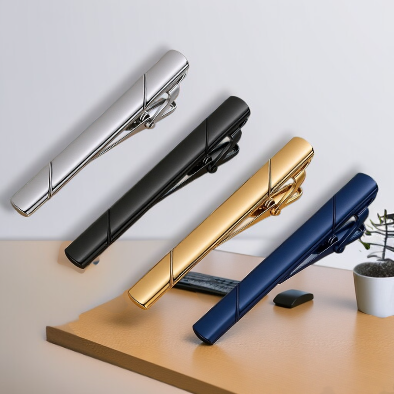 Men's Lightweight Premium Stainless Steel Tie Clip
