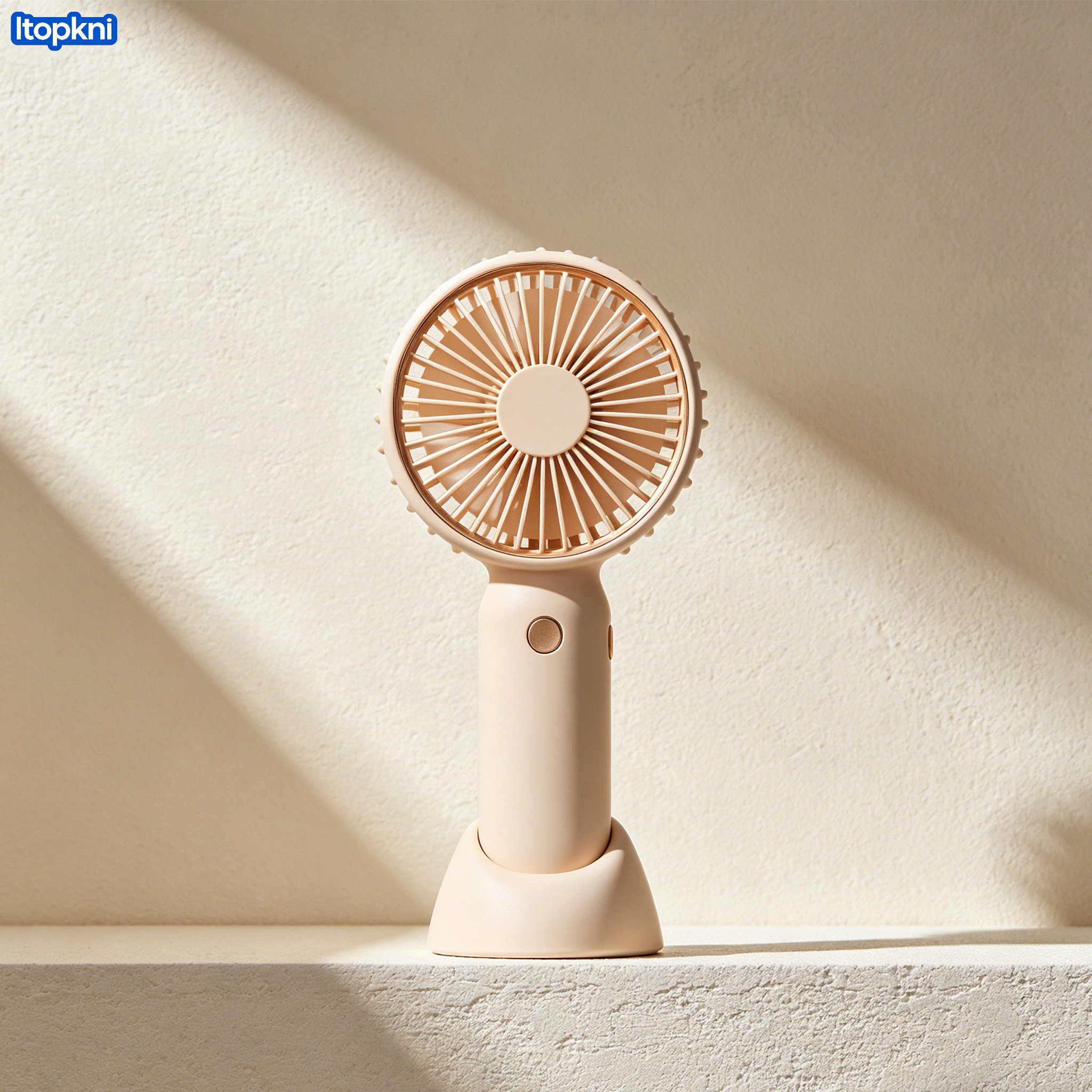 Portable USB Handheld Mini Fan front view