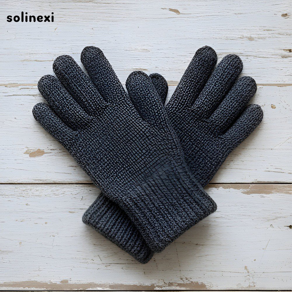 Nové korejské plyšové rukavice (5 párů)