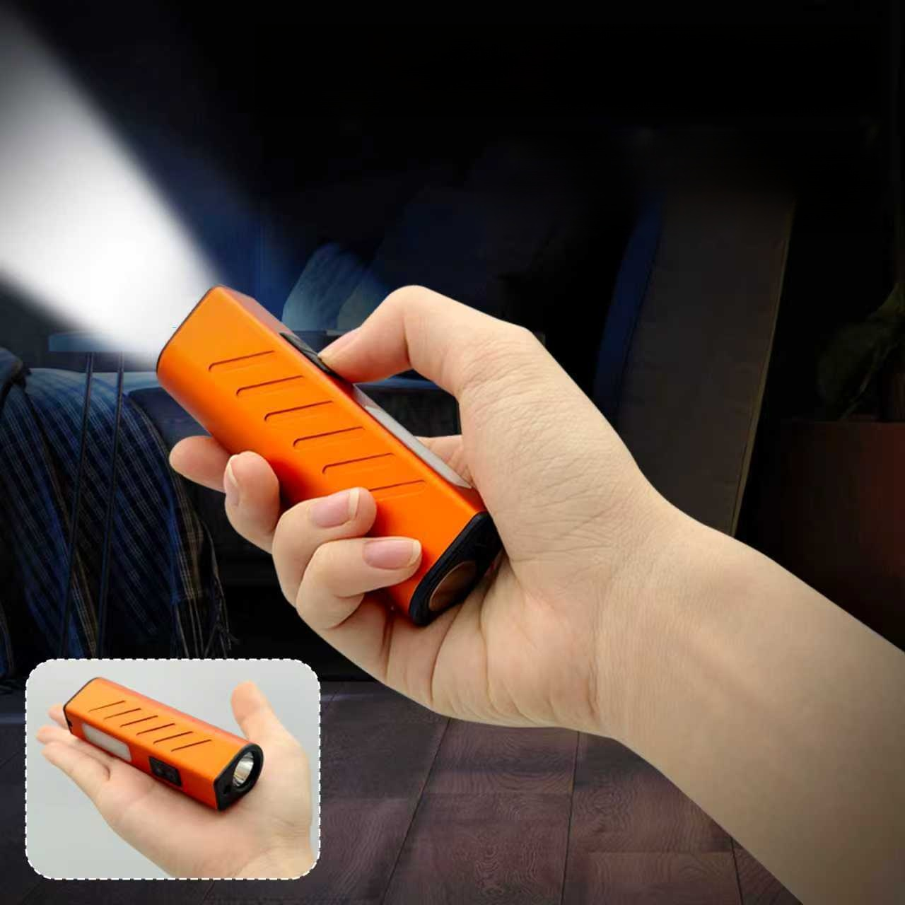 High Power Magnetic Work Flashlight
