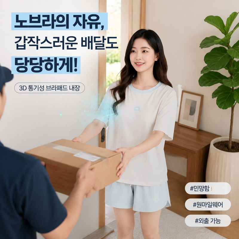 여름 커플용 얇은 모달 반팔 파자마, 브라 패드 포함, 라운드 넥, 단색
