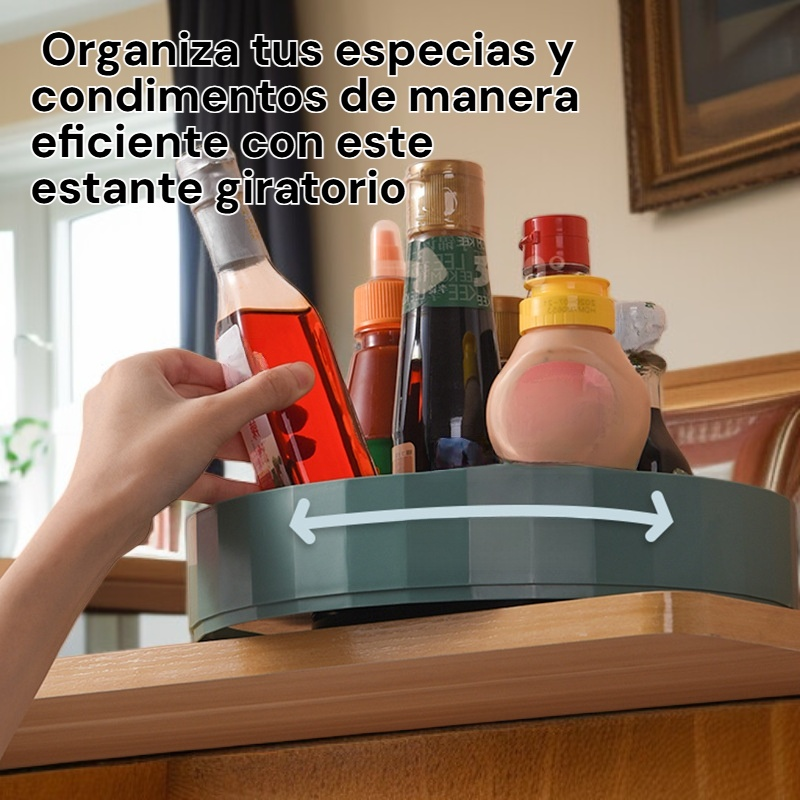  Estante giratorio para especias y condimentos 