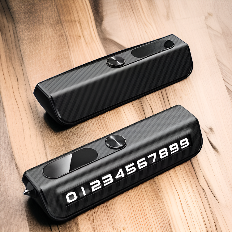 อุปกรณ์แสดงหมายเลขโทรศัพท์ชั่วคราวในรถยนต์