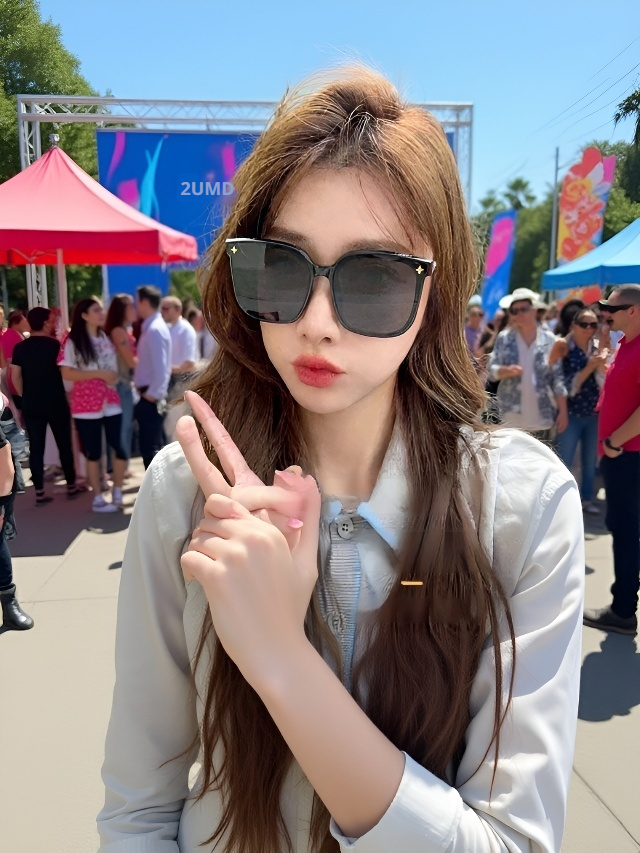 Gafas de sol a la moda con protección UV