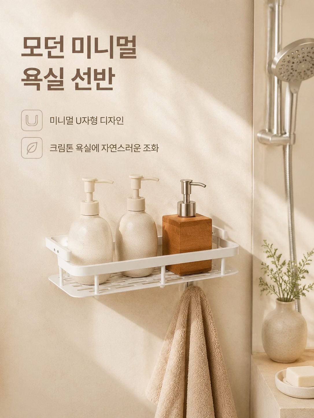 벽걸이 욕실 선반