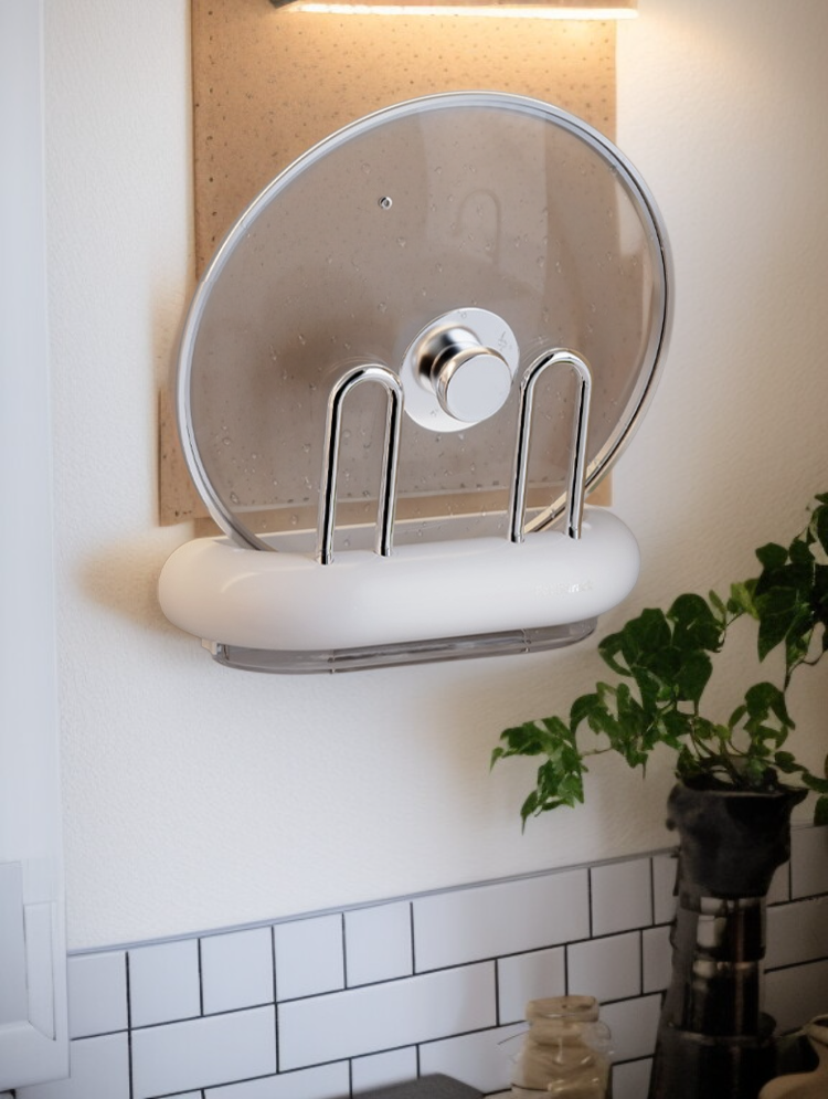 도마 수납 가능한 벽걸이 선반