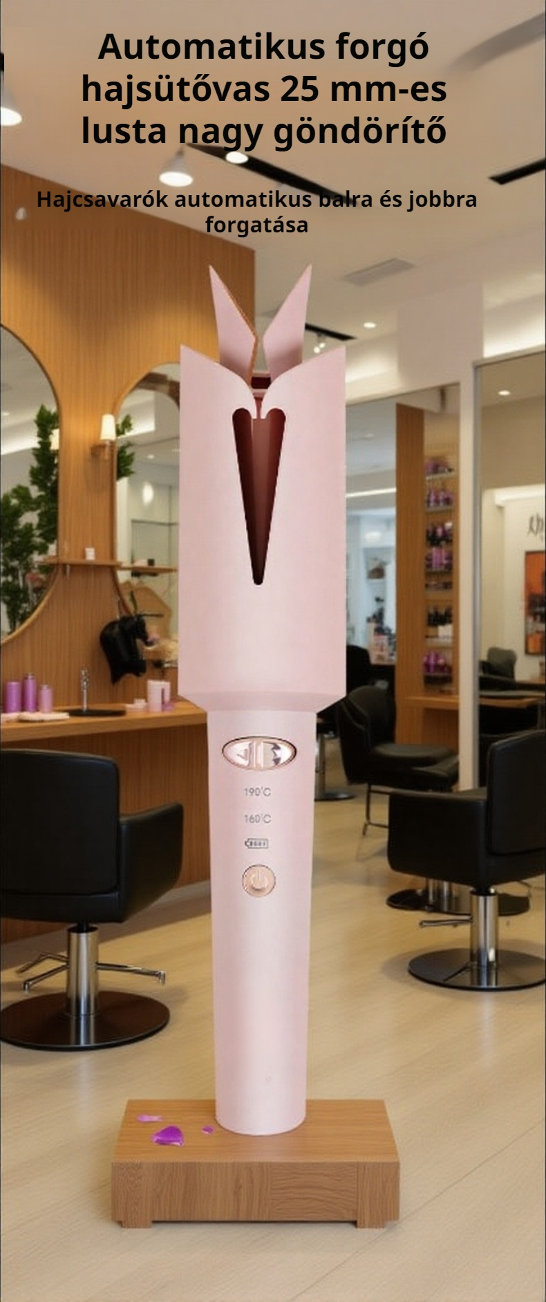 Automata hullámos hajgöndörítő termékkép otthoni használatra