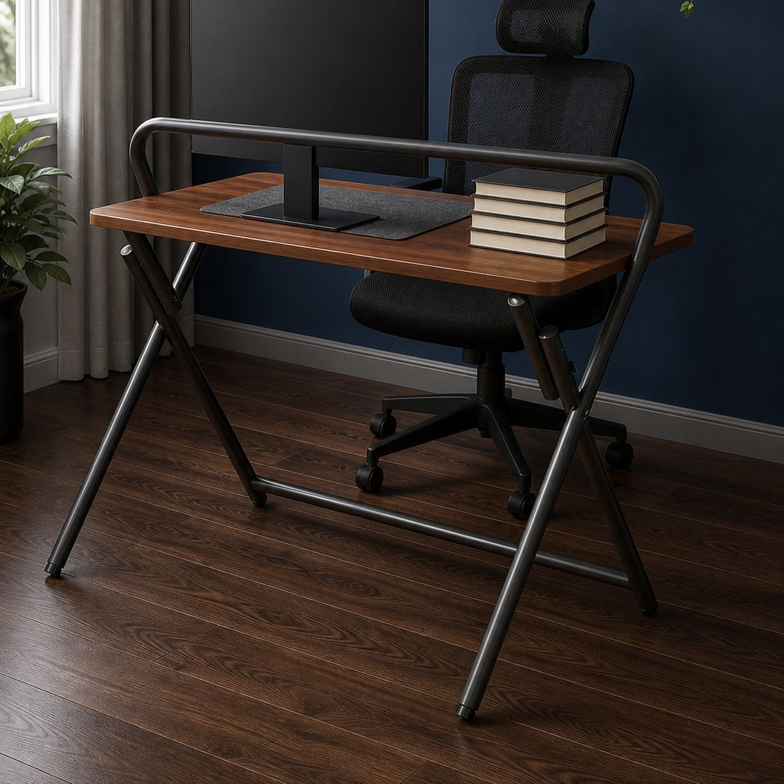 Desk foldable computer desk student home small apartment bedside table school dormitory small table 