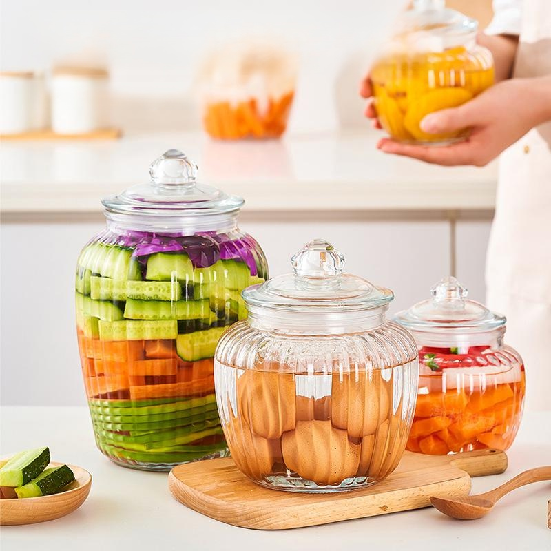 家庭用ガラス製ピクルス瓶