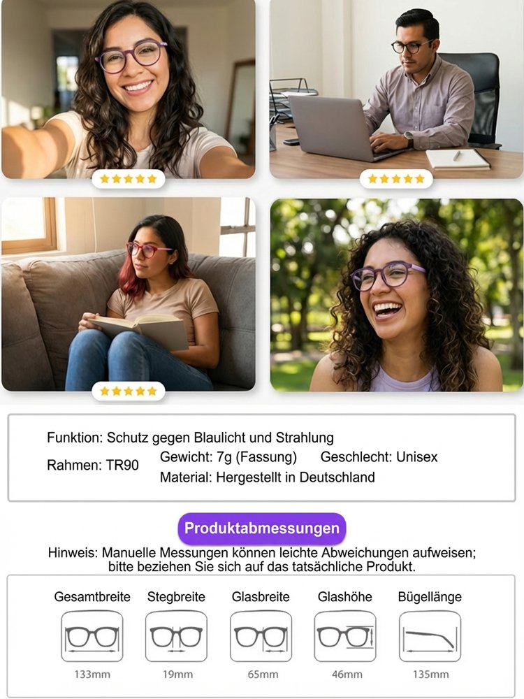 Von Charité entwickelt: Smarte Auto-Fokus Brille für alle Sehschwächen (0-1000 dpt)