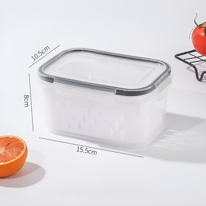 Double-layer food storage container