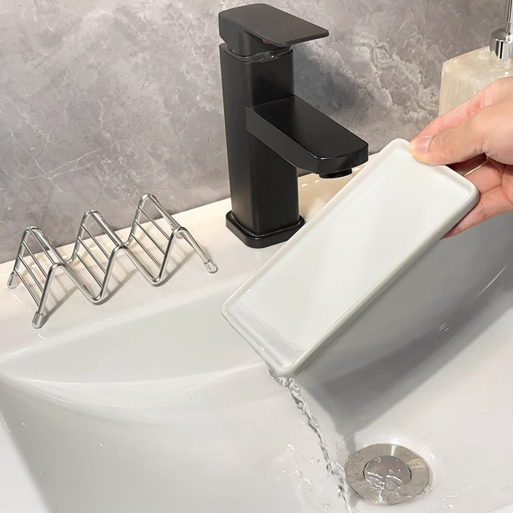 Soporte para jabón en forma de W