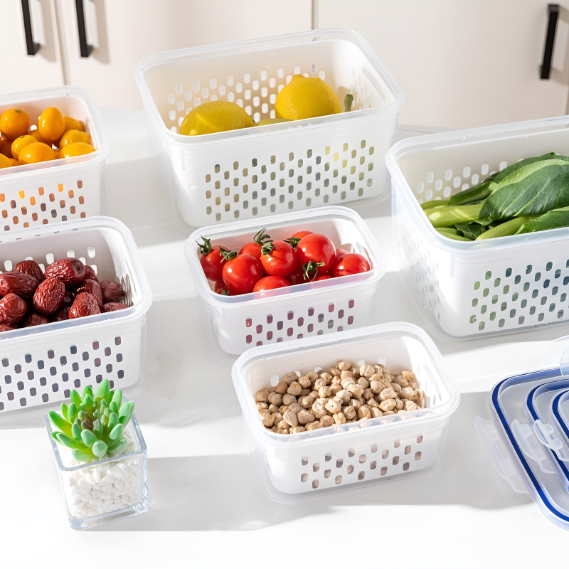 Double-layer food storage container