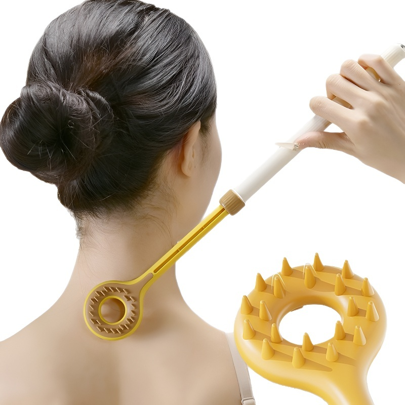 혼자서도 쉽게 등을 긁는 효자손 긁기 도구