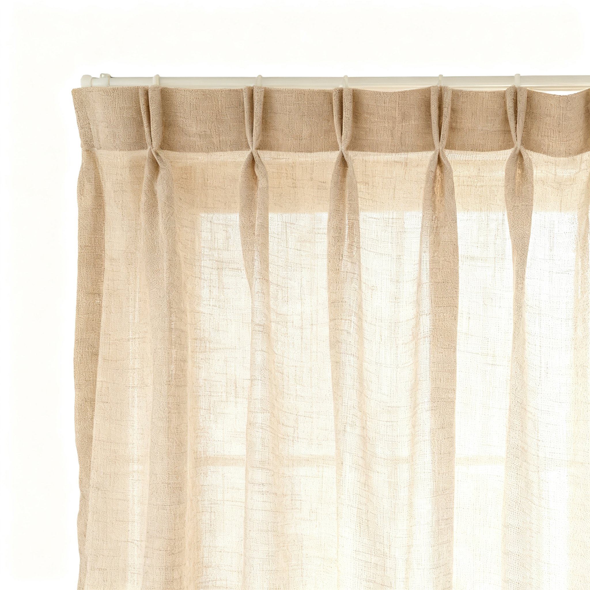柔らかな天然素材のコットンリネンカーテン