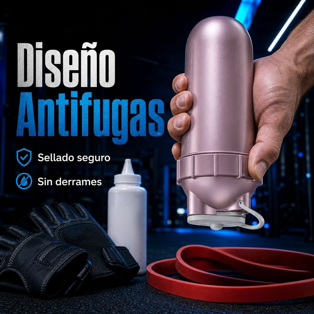 Vaso mezclador de proteína en polvo Shake Fitness