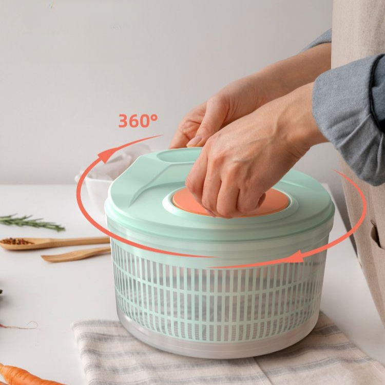 Práctica centrifugadora de ensalada de cocina japonesa 