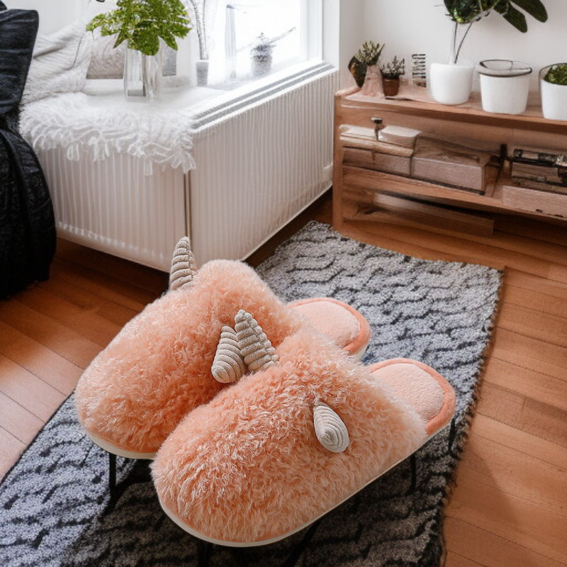 شبشب شتوي دافئ ببطانة صوفية