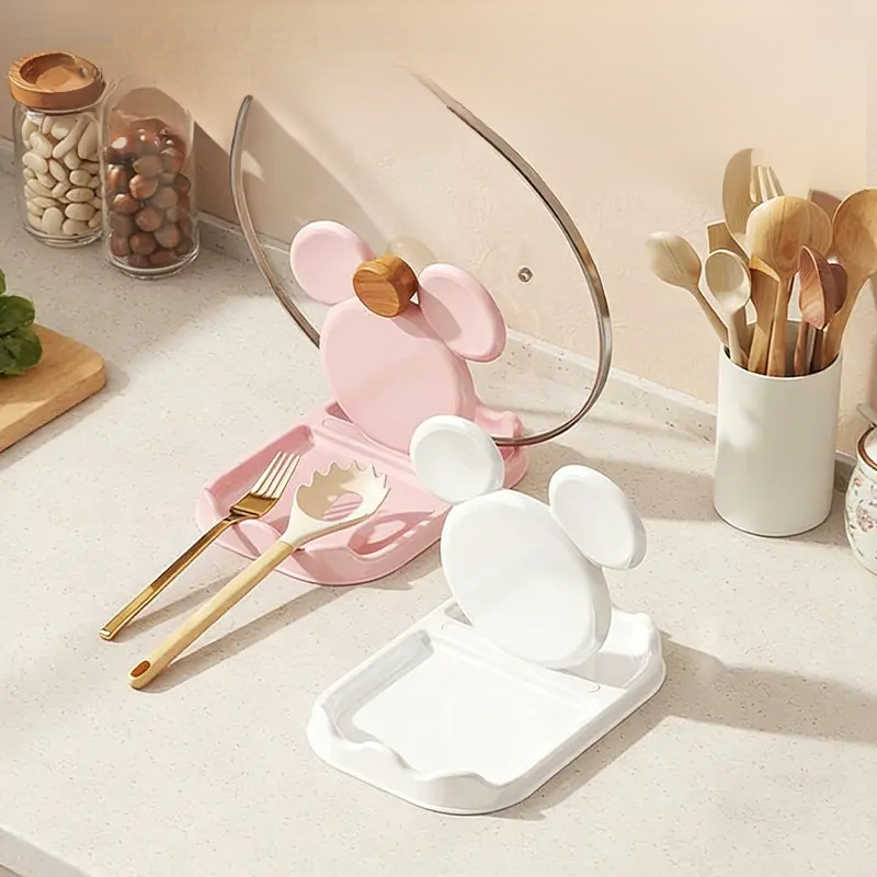 Cartoon Anti-bacterial Mold-proof Pot Lid Organizer