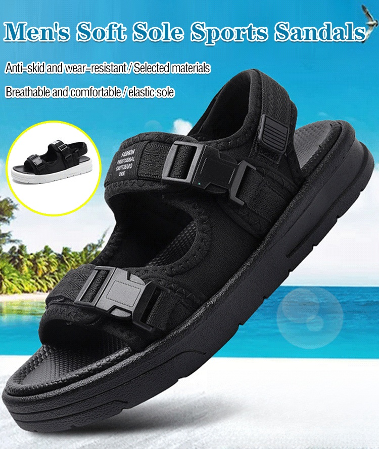 Men's Soft Sole Sports Sandals