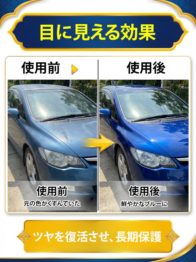 カー用ナノコーティングスプレー