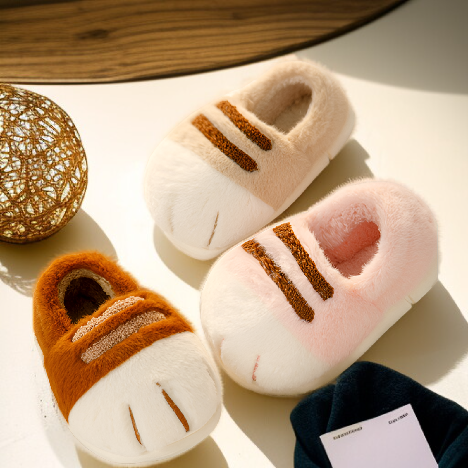 適合冬季穿著的家用拖鞋