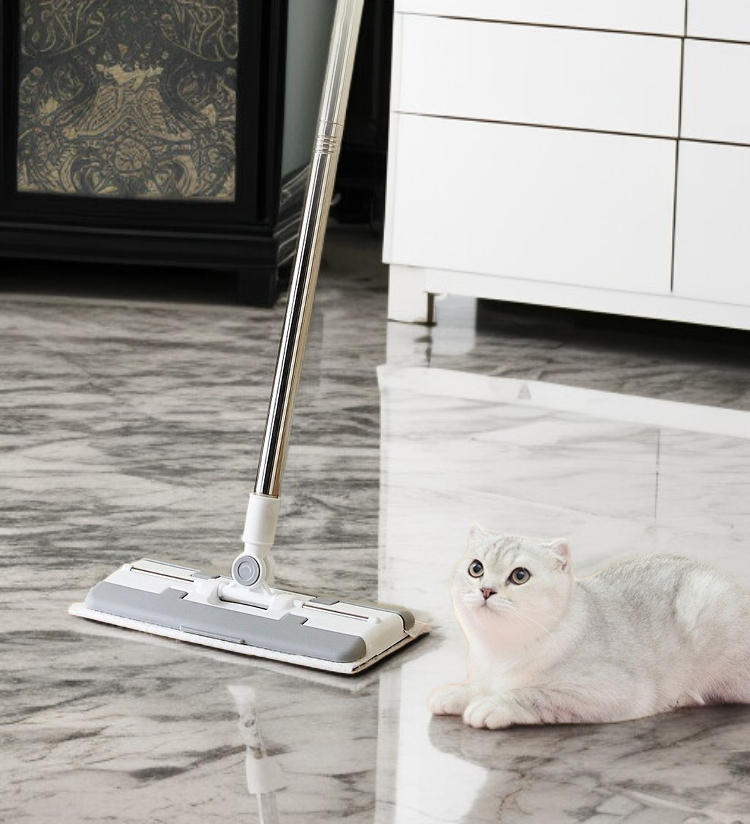 レイジーモップで手を汚さず掃除