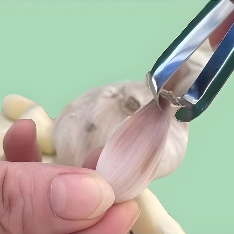 ステンレス多機能ガーリックピーラー