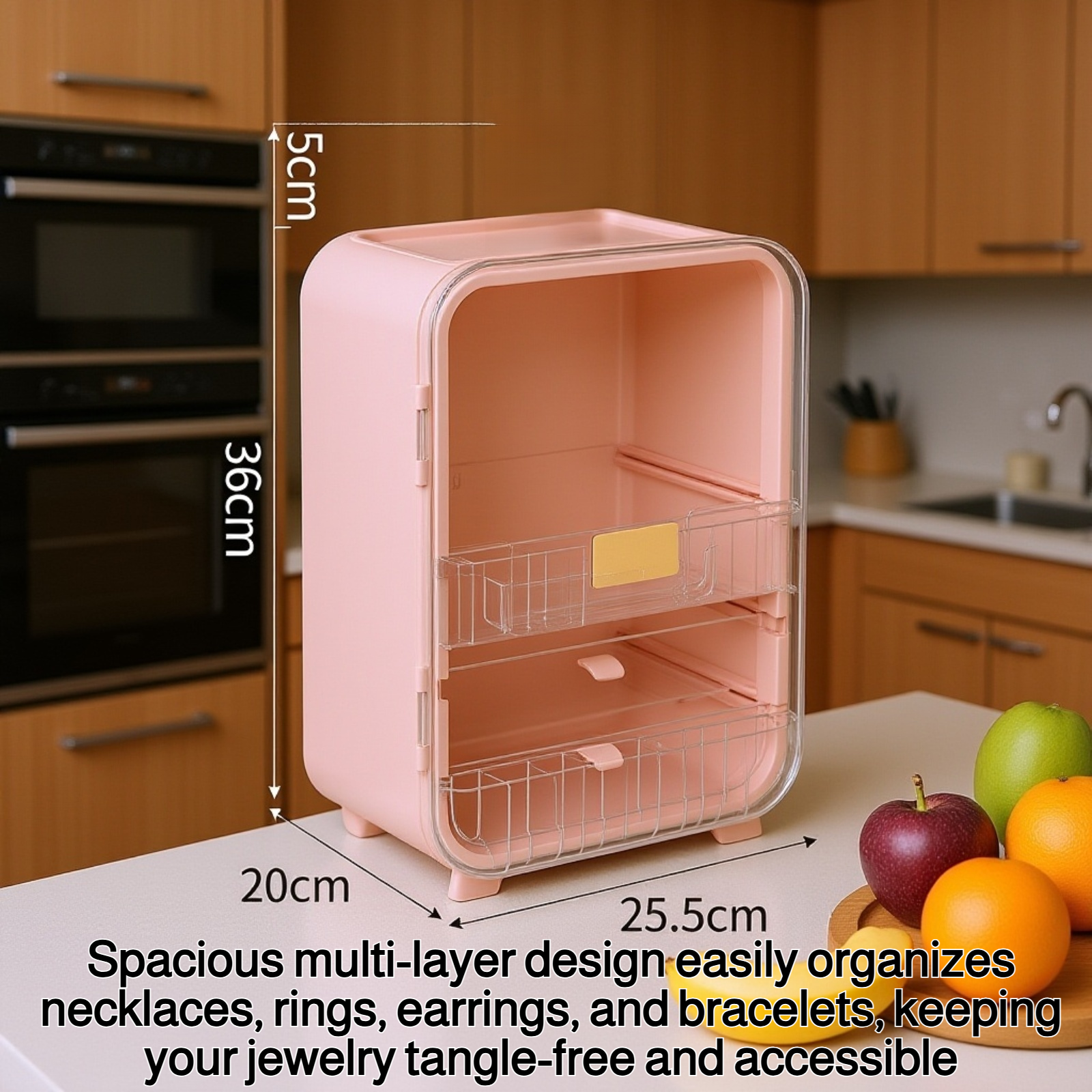 Large capacity jewelry box