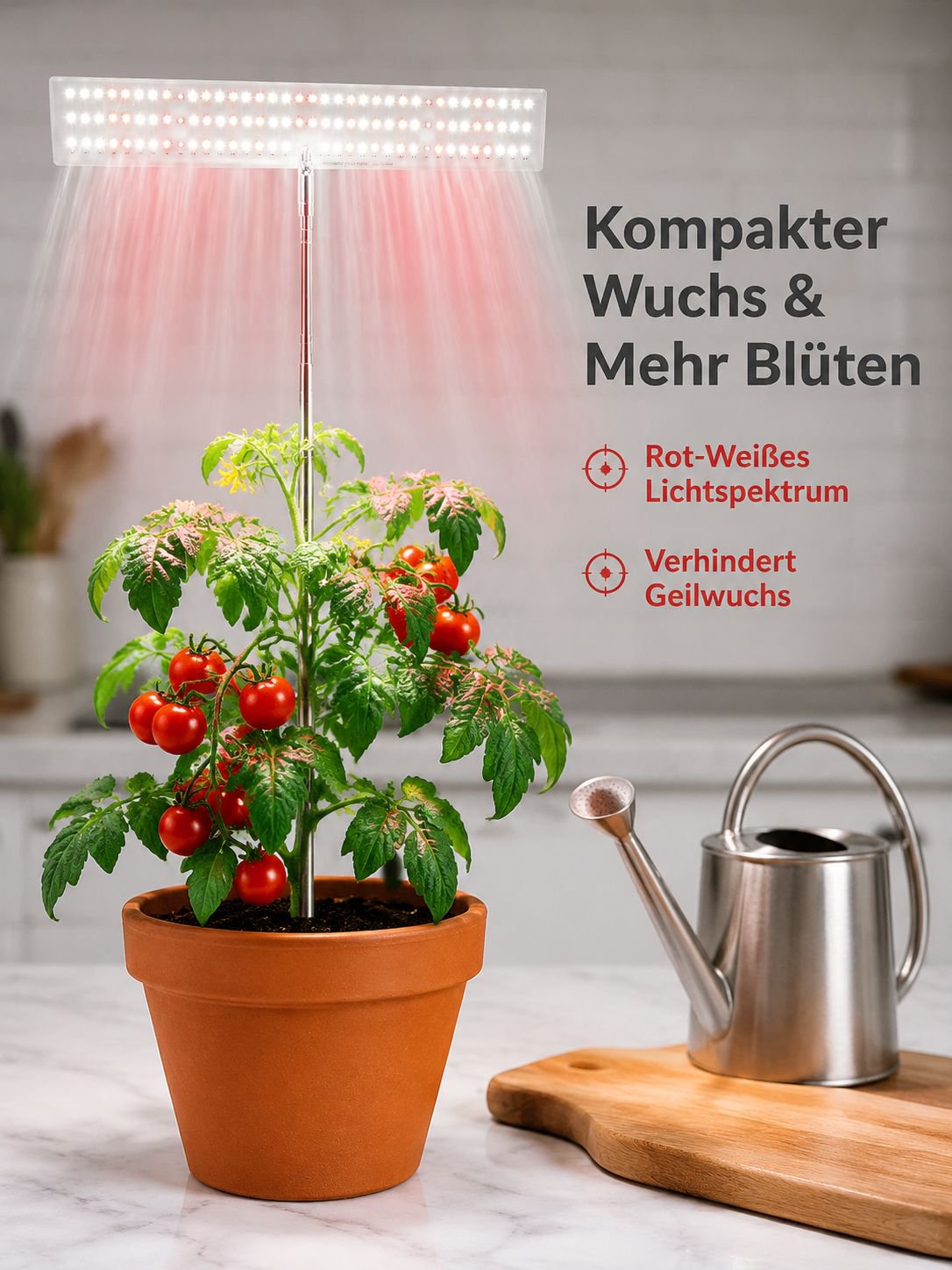 LED Grow Lampe für Hydrokultur und Indoor-Gärten