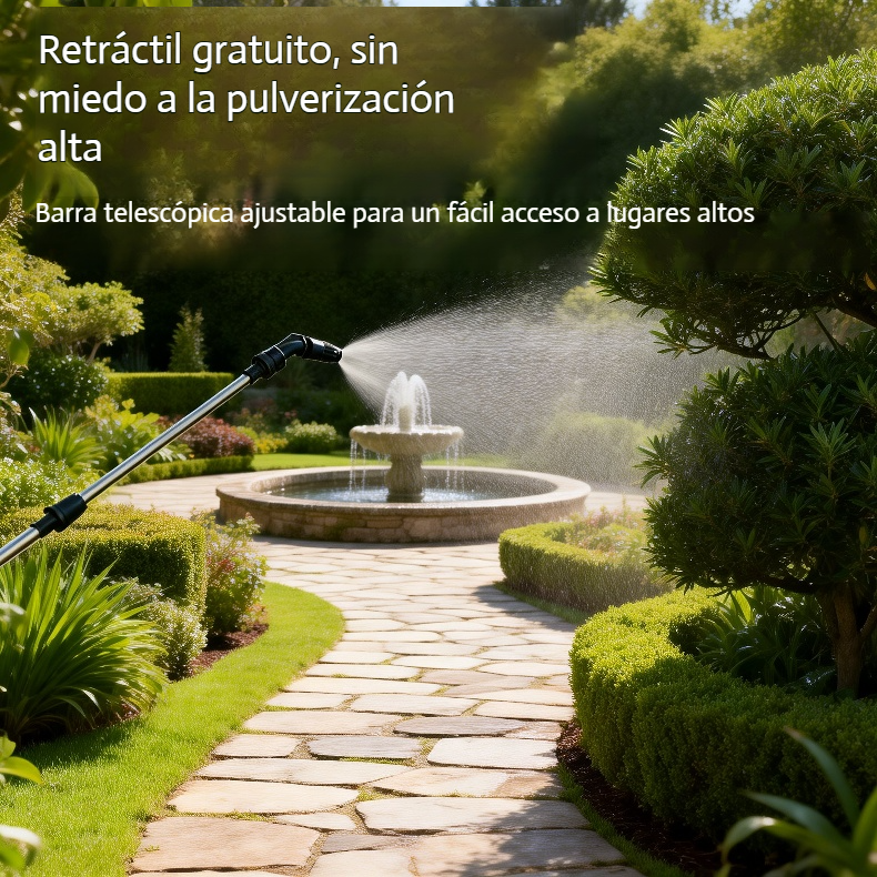 Pulverizador eléctrico portátil para jardinería doméstica