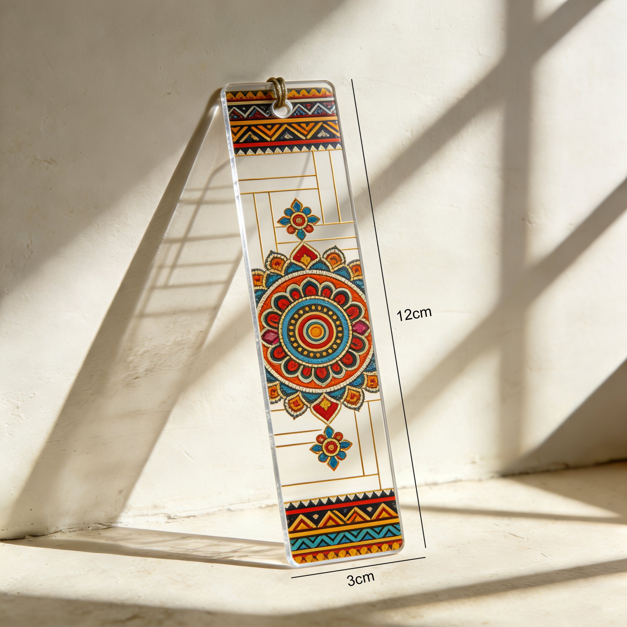 컬러풀한 DIY 북마크 완성 예시