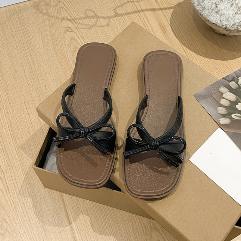 Bowknot Home Slippers