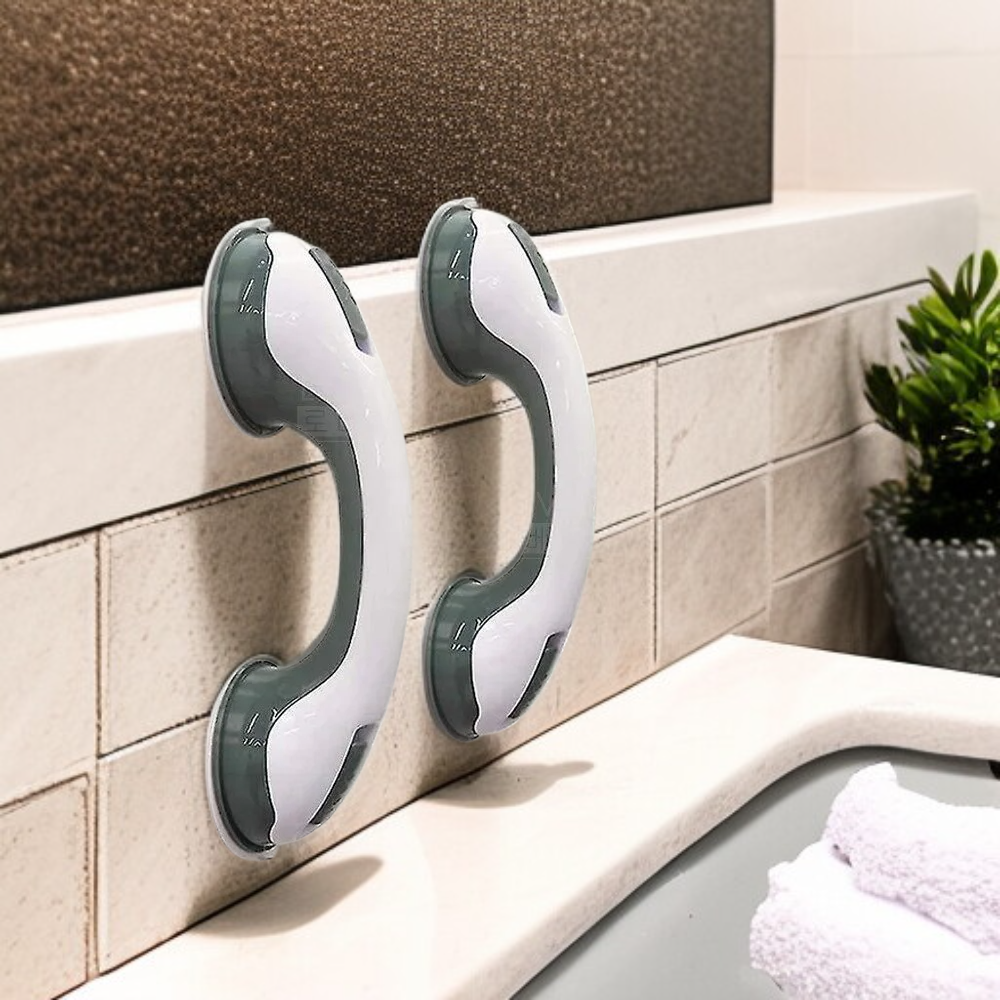 ที่จับกันลื่นช่วยพยุงในห้องน้ำ ไม่ต้องเจาะผนัง ติดตั้งง่าย ปลอดภัย