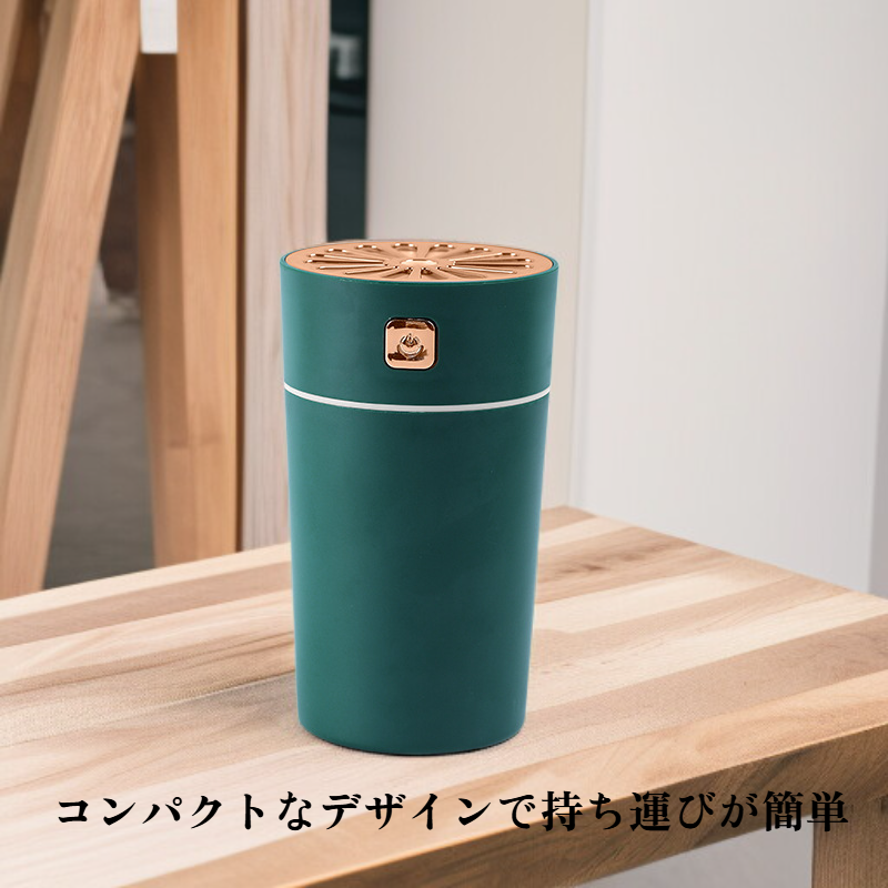 ミニ加湿器 ポータブル 静音タイプ