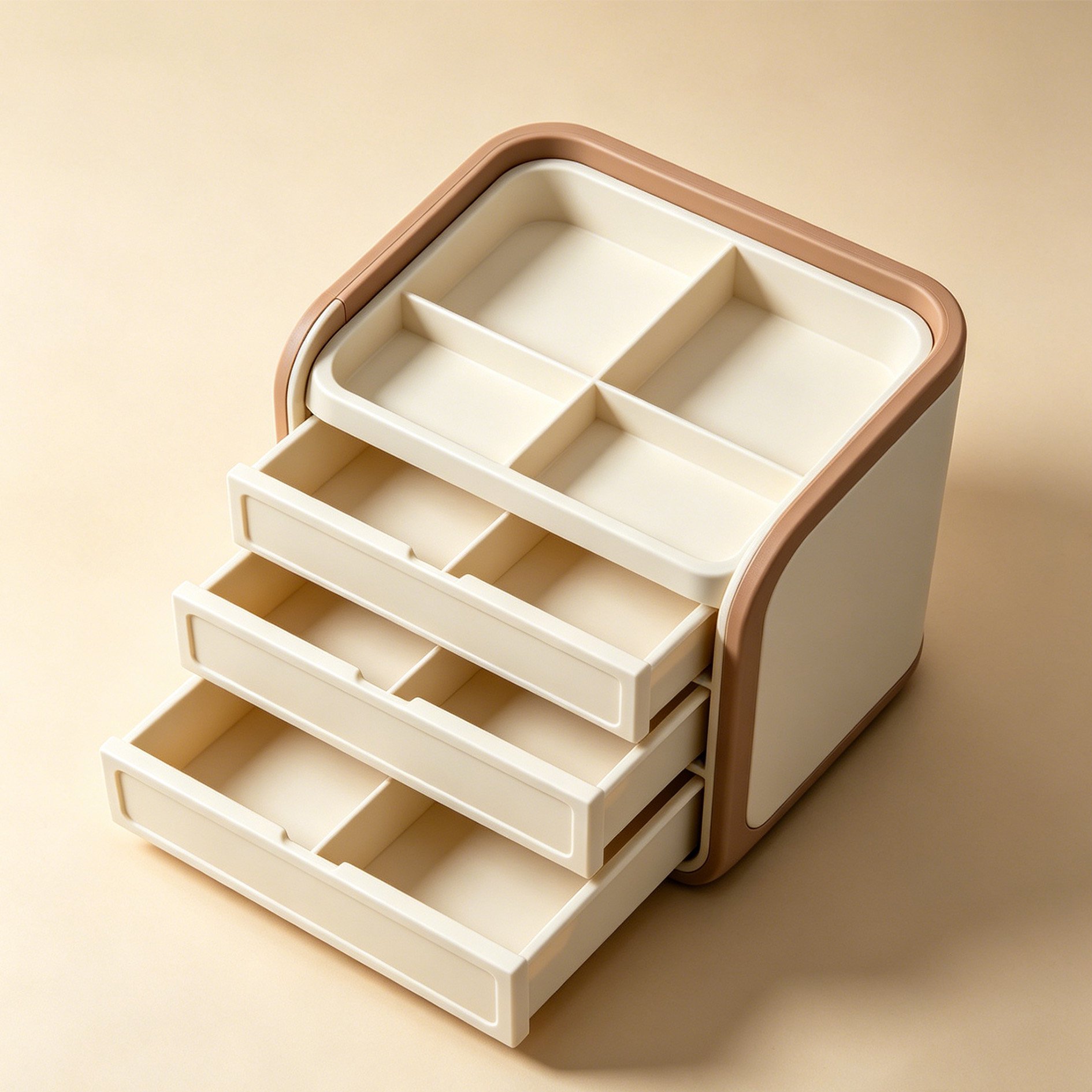 Drawer organizer compartments