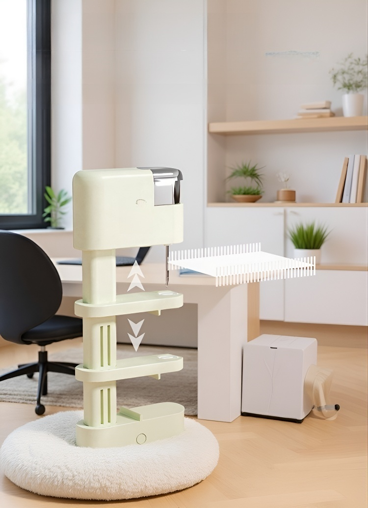 스테이플러형 침구 고정기 패키지 이미지