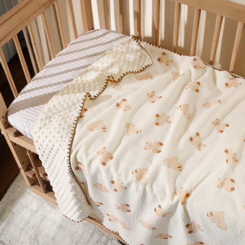 Manta de gasa para bebé, absorbente para dormir