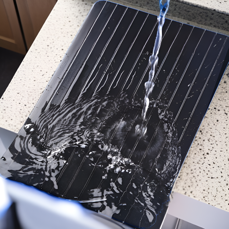 다기능 냉동육 해동 플레이트 주방 알루미늄 급속 해동판 편리한 해동 도마