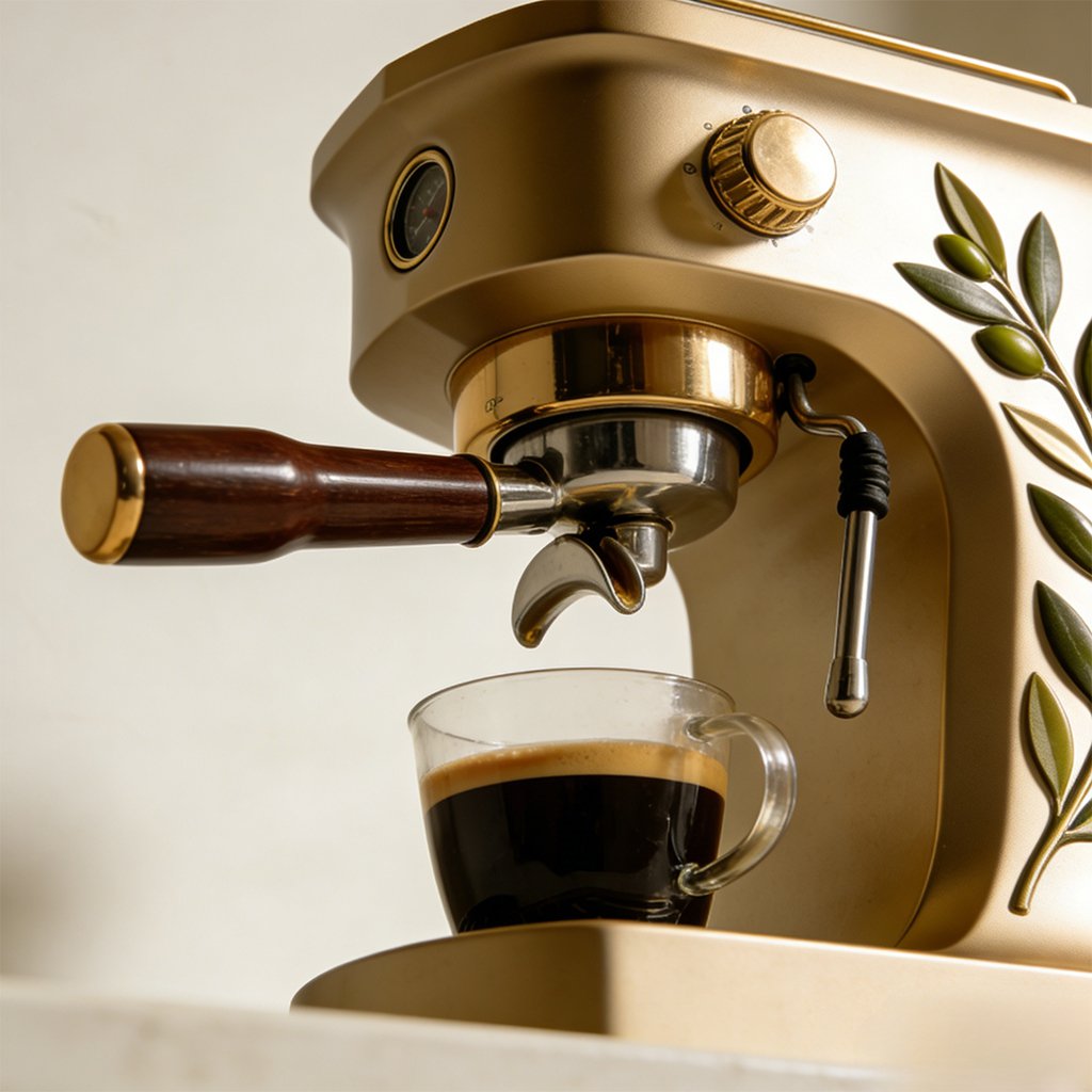 Cafetera de Estilo Vintage